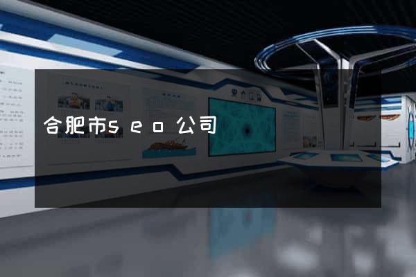 合肥市seo公司