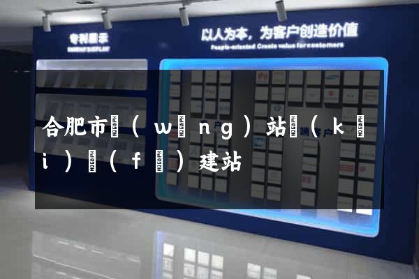 合肥市網(wǎng)站開(kāi)發(fā)建站