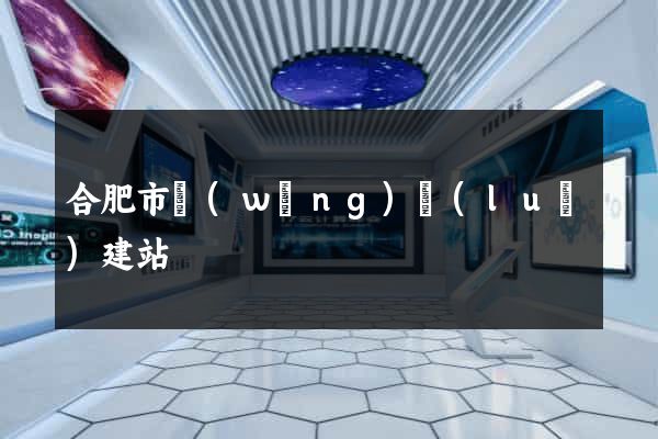 合肥市網(wǎng)絡(luò)建站