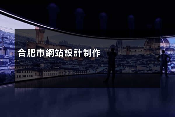 合肥市網站設計制作
