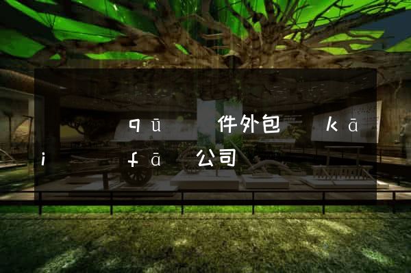 吳興區(qū)軟件外包開(kāi)發(fā)公司