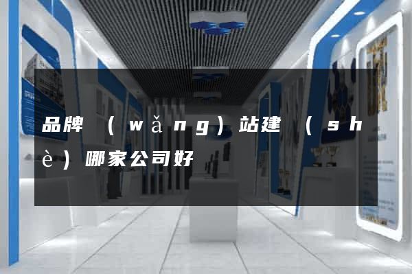 品牌網(wǎng)站建設(shè)哪家公司好