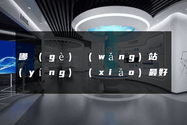 哪個(gè)網(wǎng)站營(yíng)銷(xiāo)最好