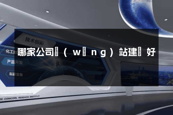 哪家公司網(wǎng)站建設好