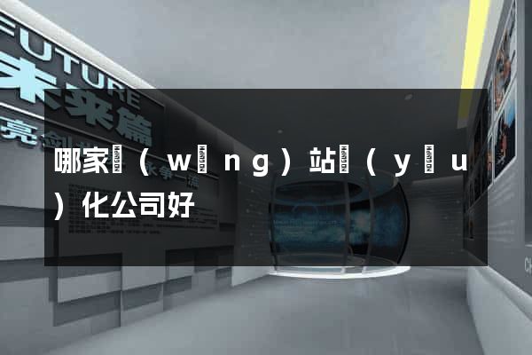 哪家網(wǎng)站優(yōu)化公司好