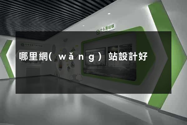 哪里網(wǎng)站設計好