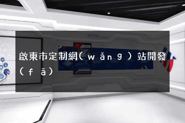 啟東市定制網(wǎng)站開發(fā)