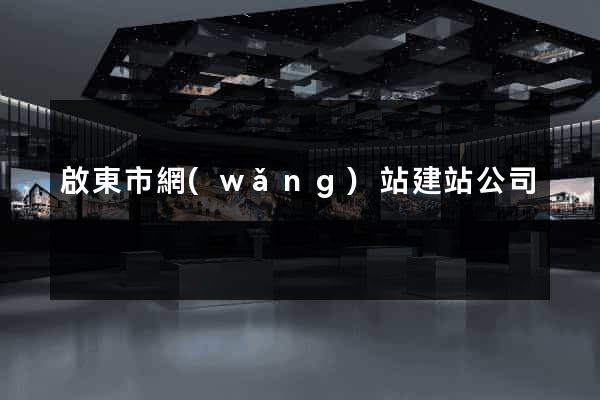 啟東市網(wǎng)站建站公司