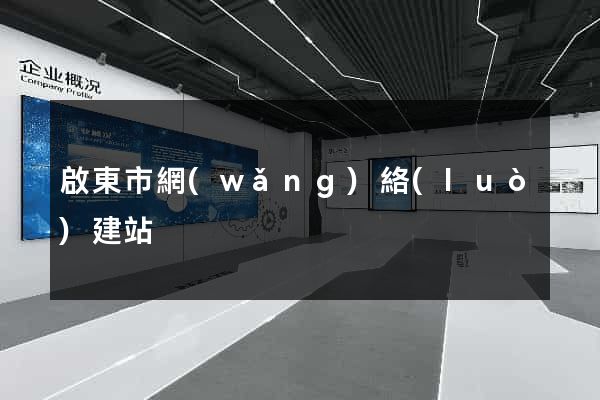 啟東市網(wǎng)絡(luò)建站