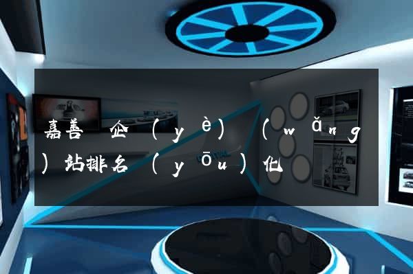 嘉善縣企業(yè)網(wǎng)站排名優(yōu)化