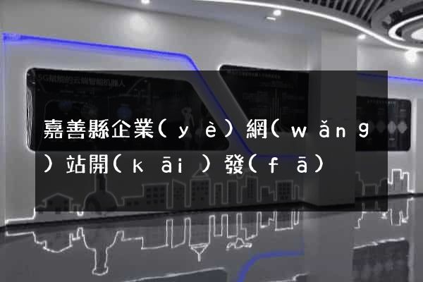 嘉善縣企業(yè)網(wǎng)站開(kāi)發(fā)