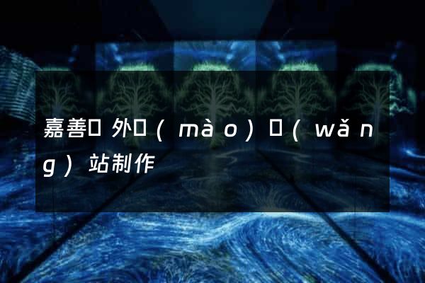 嘉善縣外貿(mào)網(wǎng)站制作