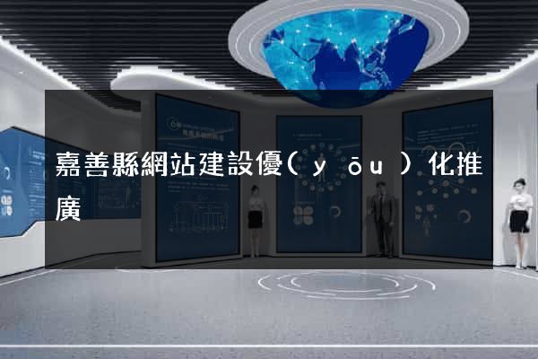 嘉善縣網站建設優(yōu)化推廣