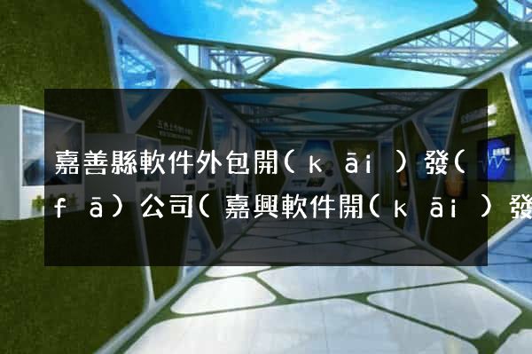 嘉善縣軟件外包開(kāi)發(fā)公司(嘉興軟件開(kāi)發(fā)外包)