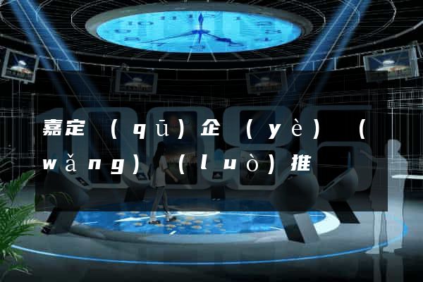 嘉定區(qū)企業(yè)網(wǎng)絡(luò)推廣