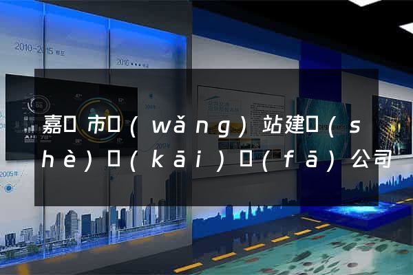 嘉興市網(wǎng)站建設(shè)開(kāi)發(fā)公司