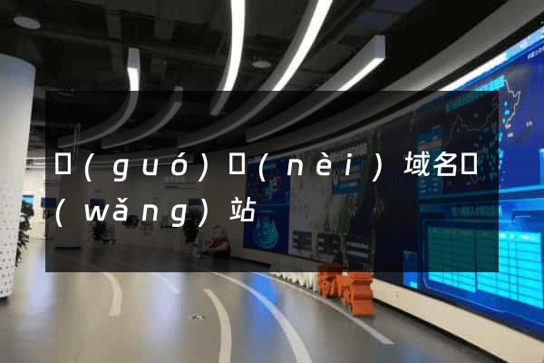 國(guó)內(nèi)域名網(wǎng)站