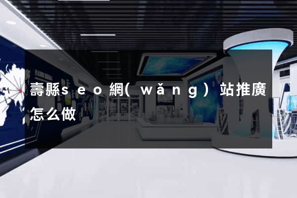 壽縣seo網(wǎng)站推廣怎么做