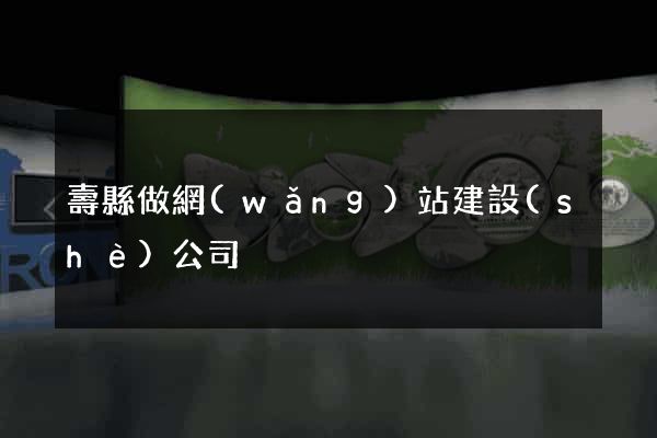 壽縣做網(wǎng)站建設(shè)公司