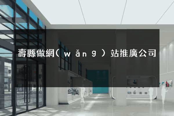 壽縣做網(wǎng)站推廣公司