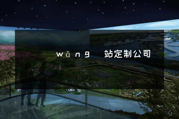 壽縣網(wǎng)站定制公司