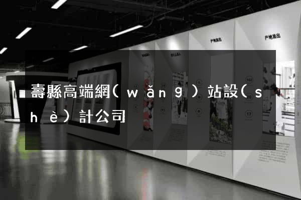 壽縣高端網(wǎng)站設(shè)計公司
