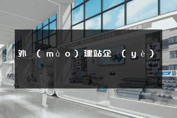 外貿(mào)建站企業(yè)