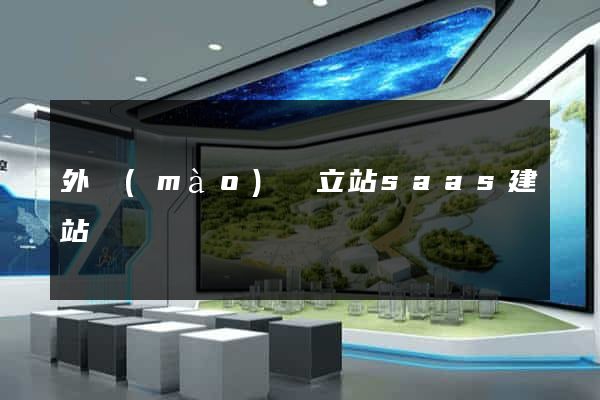 外貿(mào)獨立站saas建站