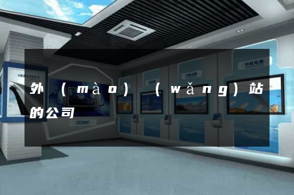 外貿(mào)網(wǎng)站的公司