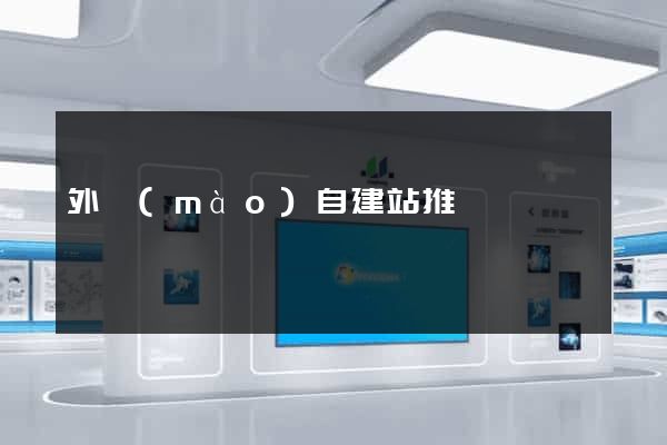 外貿(mào)自建站推廣