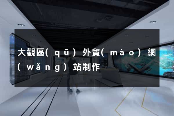 大觀區(qū)外貿(mào)網(wǎng)站制作