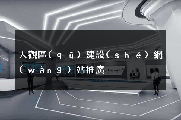 大觀區(qū)建設(shè)網(wǎng)站推廣