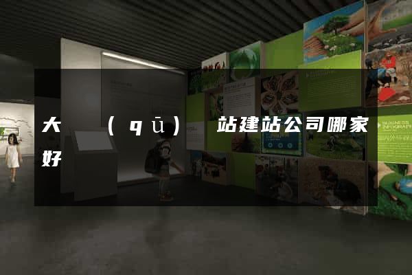 大觀區(qū)網站建站公司哪家好