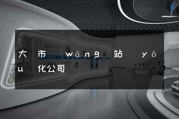 大豐市網(wǎng)站優(yōu)化公司