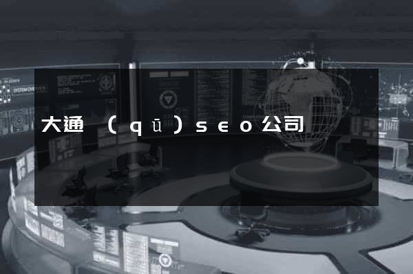 大通區(qū)seo公司