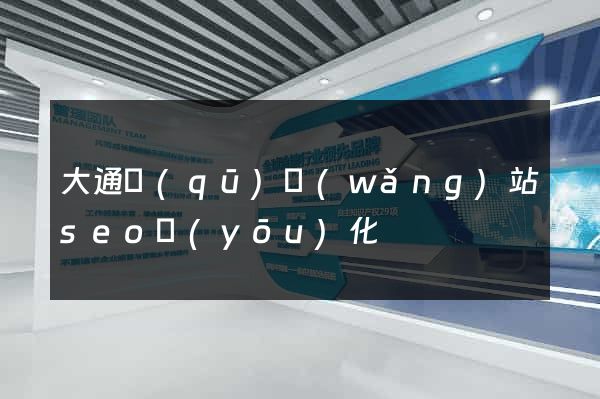 大通區(qū)網(wǎng)站seo優(yōu)化
