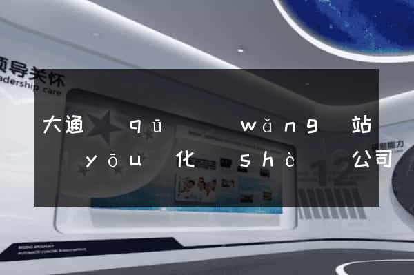 大通區(qū)網(wǎng)站優(yōu)化設(shè)計公司