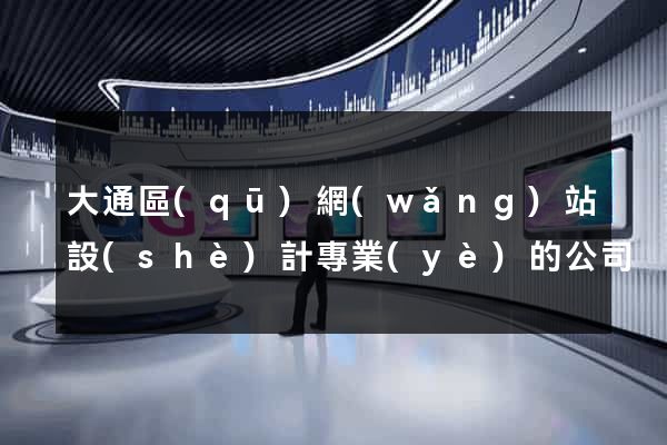 大通區(qū)網(wǎng)站設(shè)計專業(yè)的公司