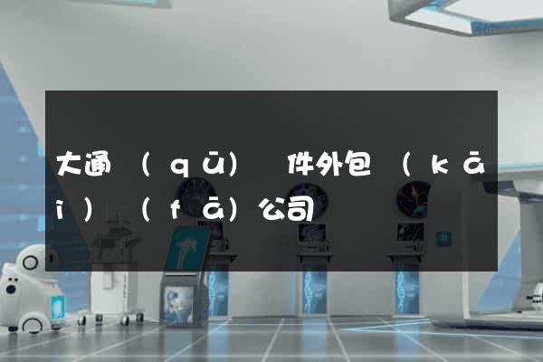 大通區(qū)軟件外包開(kāi)發(fā)公司