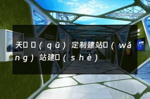 天寧區(qū)定制建站網(wǎng)站建設(shè)