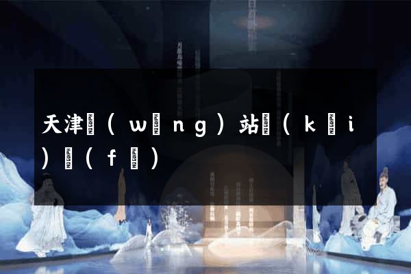 天津網(wǎng)站開(kāi)發(fā)
