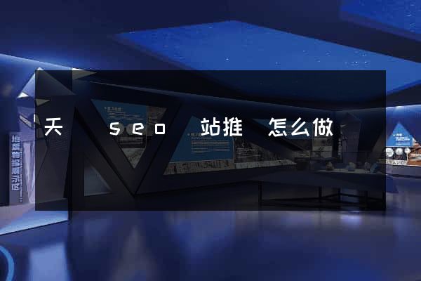 天臺縣seo網站推廣怎么做