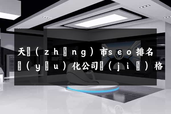 天長(zhǎng)市seo排名優(yōu)化公司價(jià)格