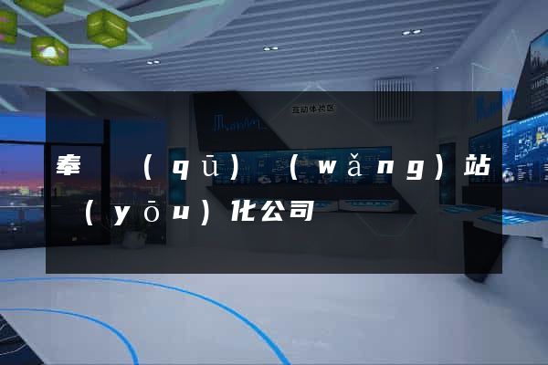 奉賢區(qū)網(wǎng)站優(yōu)化公司