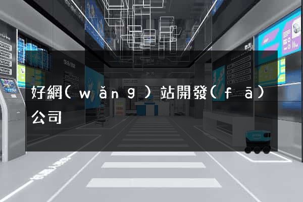 好網(wǎng)站開發(fā)公司