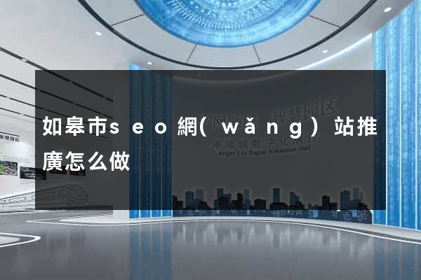 如皋市seo網(wǎng)站推廣怎么做