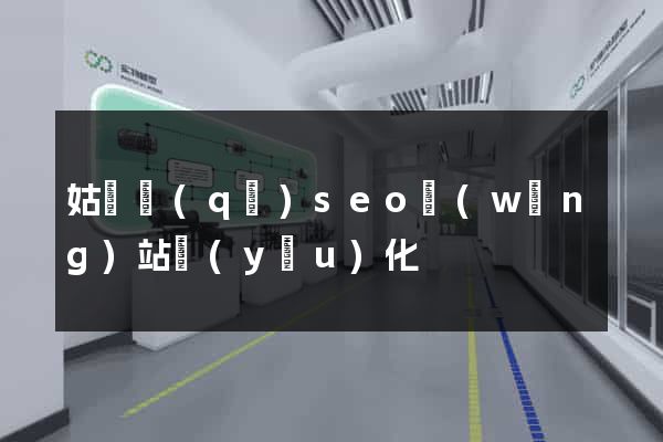 姑蘇區(qū)seo網(wǎng)站優(yōu)化