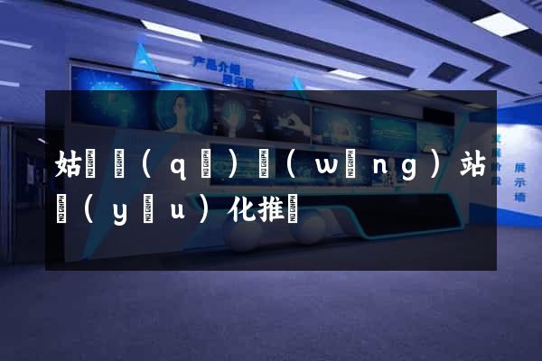 姑蘇區(qū)網(wǎng)站優(yōu)化推廣