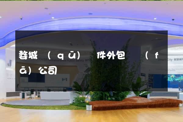 婺城區(qū)軟件外包開發(fā)公司