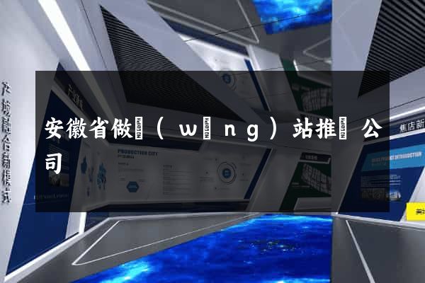 安徽省做網(wǎng)站推廣公司